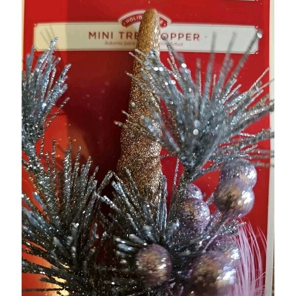 Unicorn Mini Christmas Tree Topper 9" Decor Fun Unicorn Decor Year Round - Picture 4 of 6